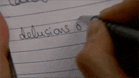 delusions of grandeur paper GIF