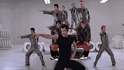 Greased Lightning Grease GIF - Find & Share on GIPHY
