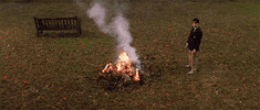 on fire GIF