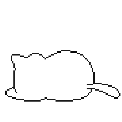Cat Sleeping Sticker
