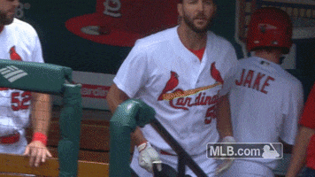 St Louis Cardinals Call GIF by MLB