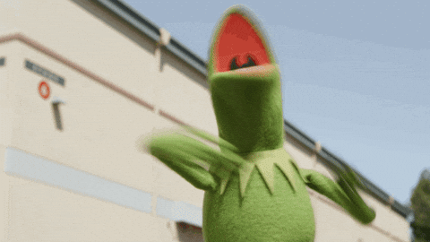 happy, excited, kermit the frog Gif For Fun – Businesses in USA