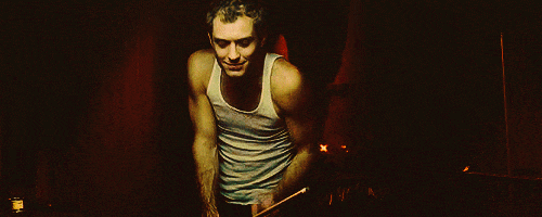 handsome jude law GIF