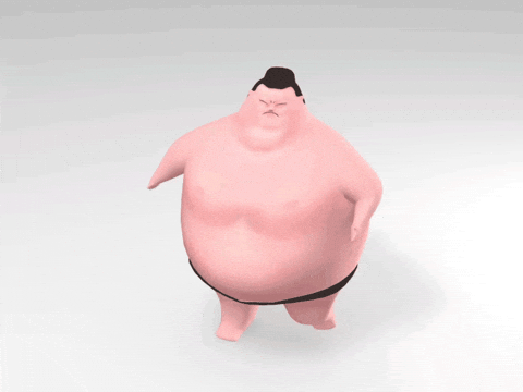 Sumo Wrestlers Inflatables Gifs Get The Best Gif On Giphy
