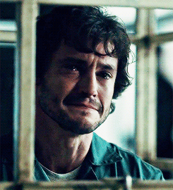 Image result for hugh dancy crying gif