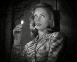Lauren Bacall Flame GIF