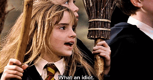 Harry Potter Idiot GIF - Find & Share on GIPHY