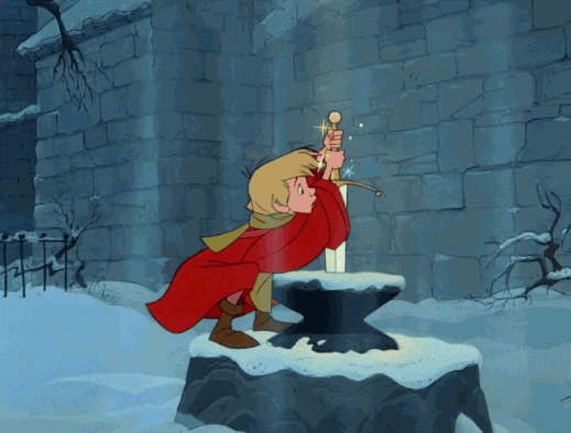 king arthur strength GIF by Disney
