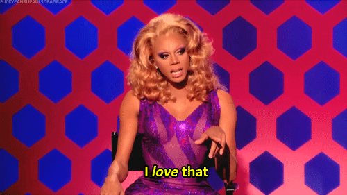 Image result for happy rupaul reaction gif