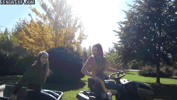 fall tractor GIF