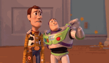 Image result for woody and buzz gif