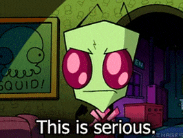 serious invader zim GIF