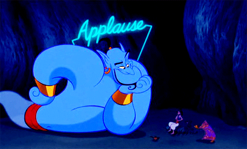 The Genie Applause GIF - Find & Share on GIPHY