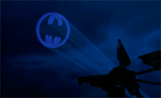 bat signal batman GIF