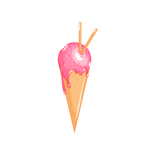 Icecream Sticker