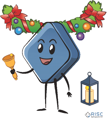 Cubee Sticker by RISC Software GmbH