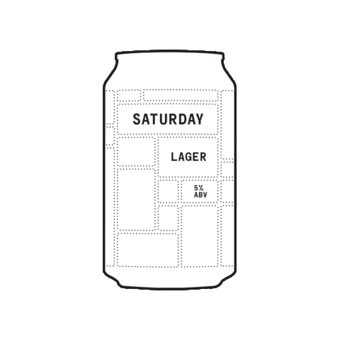 Saturday Au Sticker by AND UNION