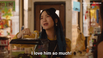 I Love Him So Much Tangled Web GIF by Kim's Convenience