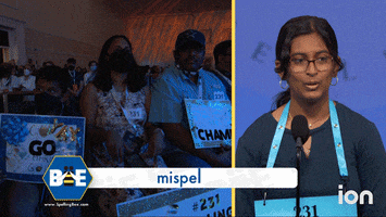 Celebrating Spelling Bee GIF by Scripps National Spelling Bee