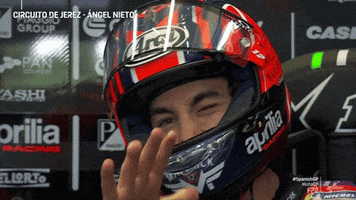 Happy Top Gun GIF by MotoGP™