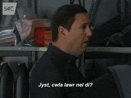 television calm down GIF by S4C