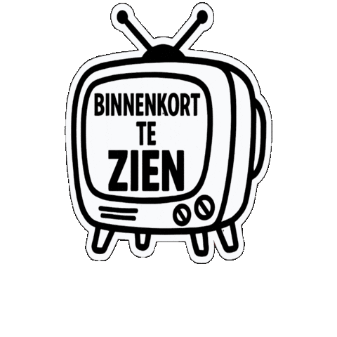 Televisie Sticker by Foei Collective