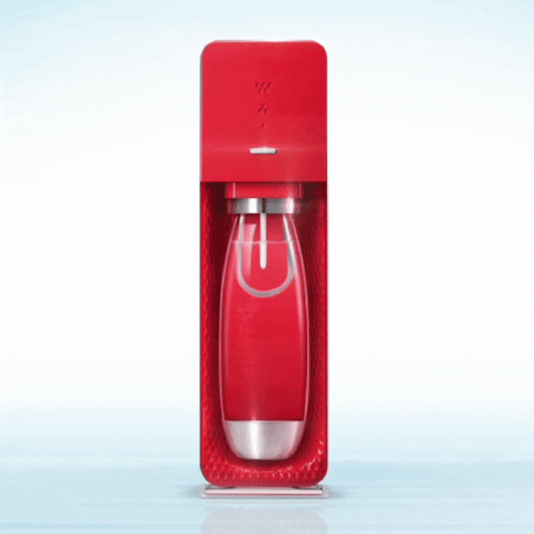 sparkling water bubbles GIF by SodaStream USA