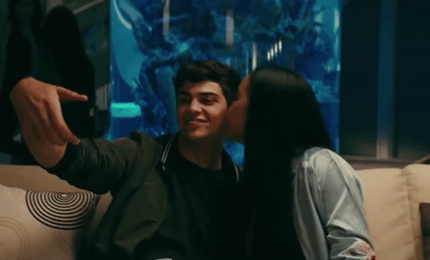 noah centineo kiss GIF