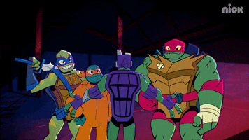 Group Hug Love GIF by Teenage Mutant Ninja Turtles