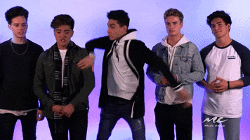 boy band fighting GIF by Music Choice