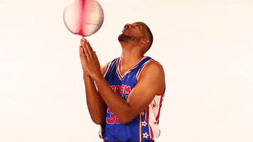 please GIF by Harlem Globetrotters