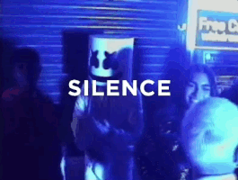 silence GIF by Marshmello