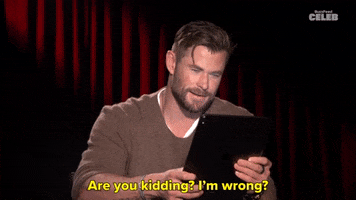 Are You Kidding Chris Hemsworth GIF by BuzzFeed