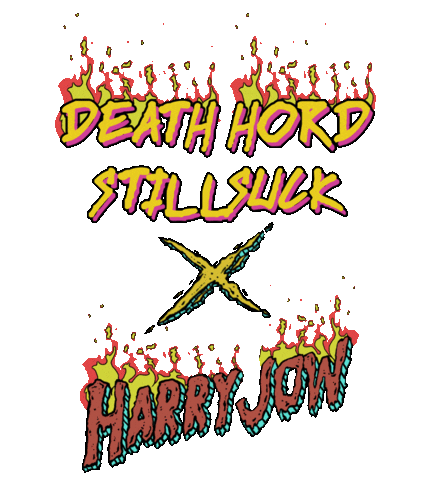Nocensorednocrime Deathhord Sticker by Harry Jow