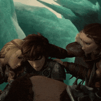 Sad Comfort GIF by How To Train Your Dragon