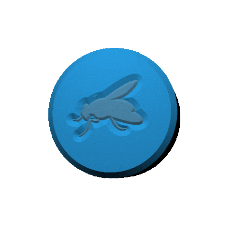 Fly Pill Sticker by ÜBER