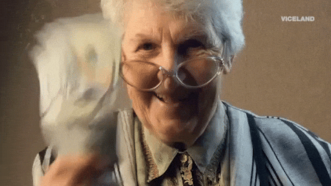 Old Lady Lol GIF by MOST EXPENSIVEST