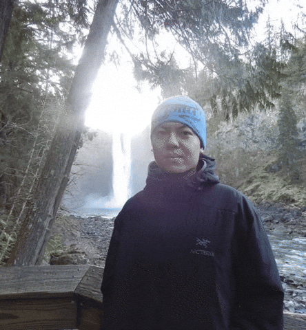 Hiking Camping GIF