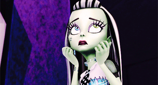 scared monster high GIF