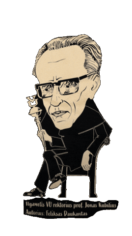 University Professor Sticker by VUMIF