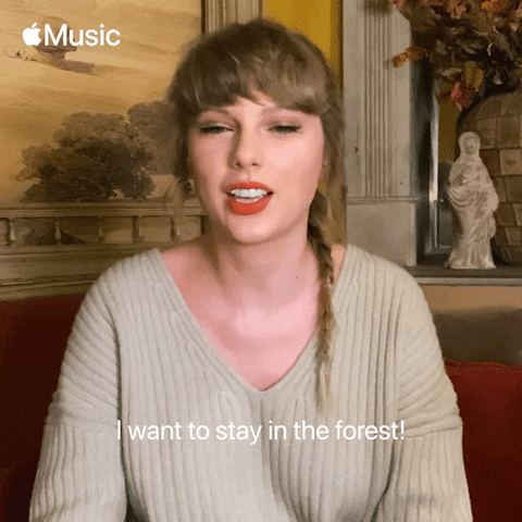 Taylor Swift Winter GIF by Apple Music