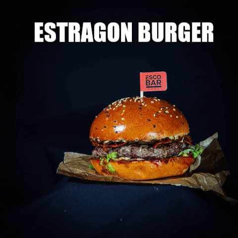 Burger Eat GIF by Pablo EscoBAR Brno