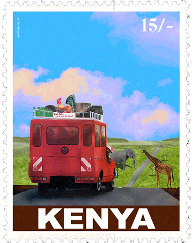 Postage Stamps Africa GIF