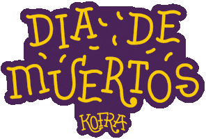 Day Of The Dead Kite Sticker by Kofra Coffee