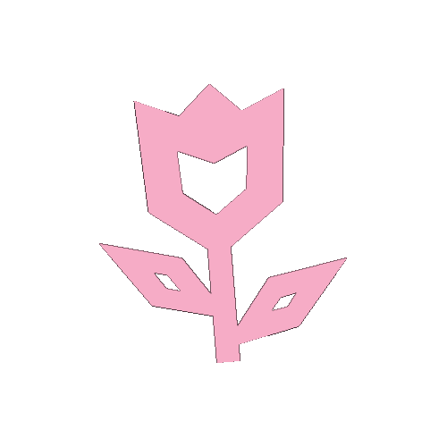 Mota Italic Motaitalic Kaana Tulip Sticker by Mota Italic