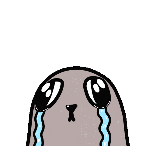 Sad Face Sticker