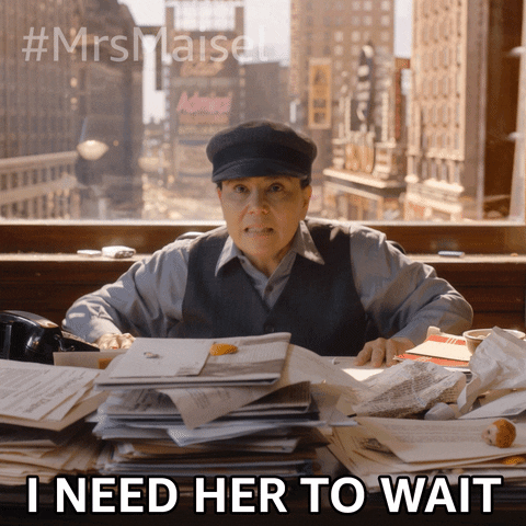Season 4 Reaction GIF by The Marvelous Mrs. Maisel