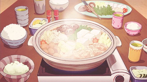 Image result for anime food gif