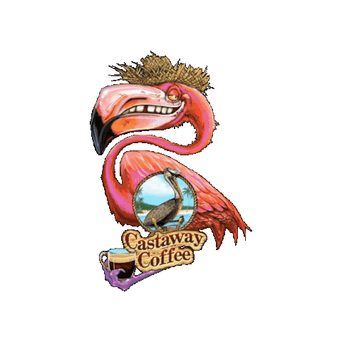 Castaway Coffee Sticker
