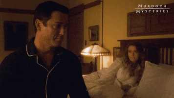 Look At Each Other Yannick Bisson GIF by Murdoch Mysteries
